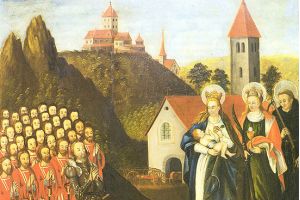 Die Kirche zur hl. Barbara in Siebeneichen